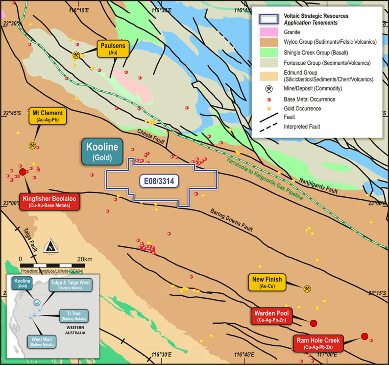 Gascoyne Battery & Precious Metals Projects | Voltaic Strategic ...
